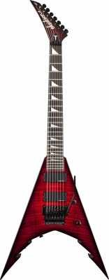 JACKSON KING V COREY BEAULIEU USA SIGNATURE KV7 TRANSPARENT RED