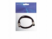 OMNITRONIC XLR cable 5pin 1.5m bk