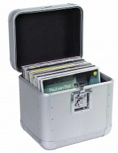 ROADINGER Record Case ALU 75/25, rounded, sil
