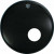 REMO POWERSTROKE® 3 22` EBONY W/Pre-Cut Hole