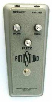 ROTOSOUND RFB1 FUZZ PEDAL ROTOSOUND RFB1 FUZZ PEDAL