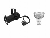 EUROLITE Set PAR-16 Spot bk + GU-10 230V COB 1x3W LED 6000K EUROLITE Set PAR-16 Spot bk + GU-10 230V COB 1x3W LED 6000K