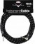 FENDER CUSTOM SHOP 18.6` ANGLE INSTRUMENT CABLE BLACK TWEED