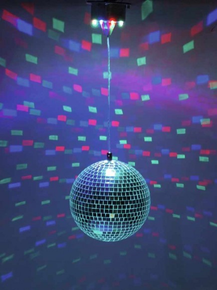 EUROLITE LED Mirror Ball 20cm, with Motor FC