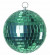 EUROLITE Mirror Ball 10cm green