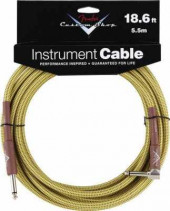 FENDER CUSTOM SHOP 18.6` ANGLE INSTRUMENT CABLE TWEED FENDER CUSTOM SHOP 18.6` ANGLE INSTRUMENT CABLE TWEED