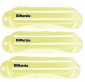 DIMARZIO FAST TRACK PICKUP COVER SET DM2002CR DIMARZIO FAST TRACK PICKUP COVER SET DM2002CR
