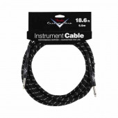 FENDER CUSTOM SHOP 18.6` INSTRUMENT CABLE BLACK TWEED FENDER CUSTOM SHOP 18.6` INSTRUMENT CABLE BLACK TWEED