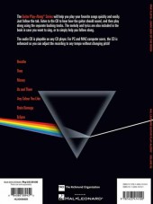 HAL LEONARD 699809 PINK FLOYD - DARK SIDE OF THE MOON HAL LEONARD 699809 PINK FLOYD - DARK SIDE OF THE MOON