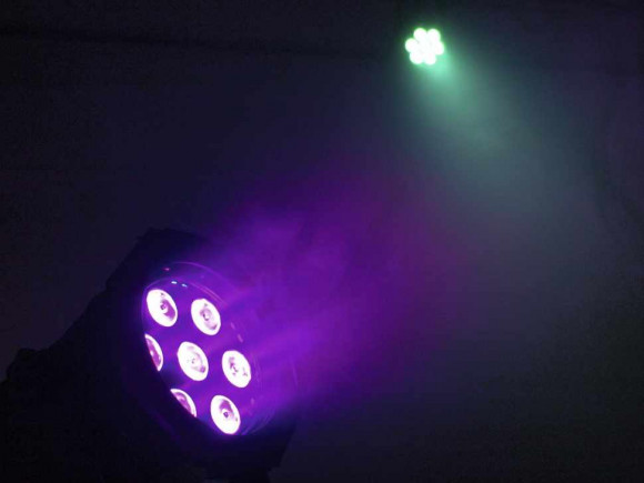 EUROLITE LED ML-30 QCL 7x8W Floor bk
