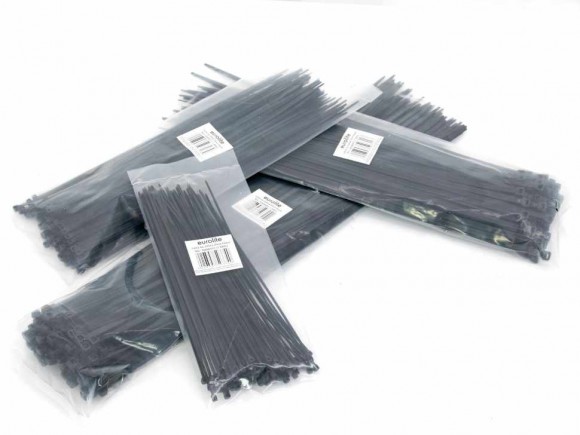 EUROLITE Cable Tie 350x4.5mm black 100x