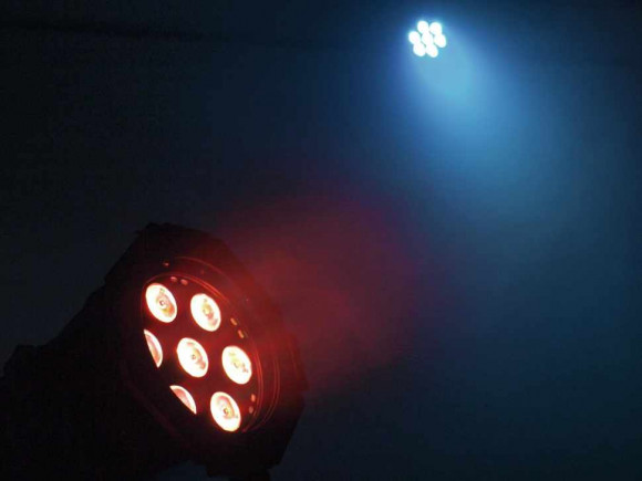 EUROLITE LED ML-30 QCL 7x8W Floor sil