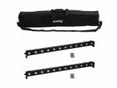 EUROLITE Set 2x LED BAR-1250 RGB+UV + Case EUROLITE Set 2x LED BAR-1250 RGB+UV + Case