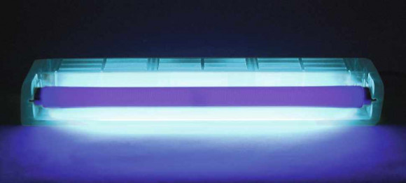 EUROLITE UV Complete Fixture 45cm 15W ABS blue