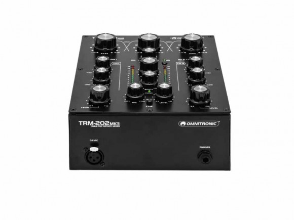 OMNITRONIC TRM-202MK3 2-Channel Rotary Mixer