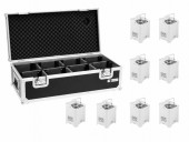 EUROLITE Set 8x AKKU UP-4 HCL Spot WDMX wh + Case EUROLITE Set 8x AKKU UP-4 HCL Spot WDMX wh + Case