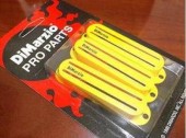 DIMARZIO FAST TRACK PICKUP COVER SET DM2002Y DIMARZIO FAST TRACK PICKUP COVER SET DM2002Y