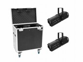 EUROLITE Set 2x LED PFE-120 3000K + Case EUROLITE Set 2x LED PFE-120 3000K + Case