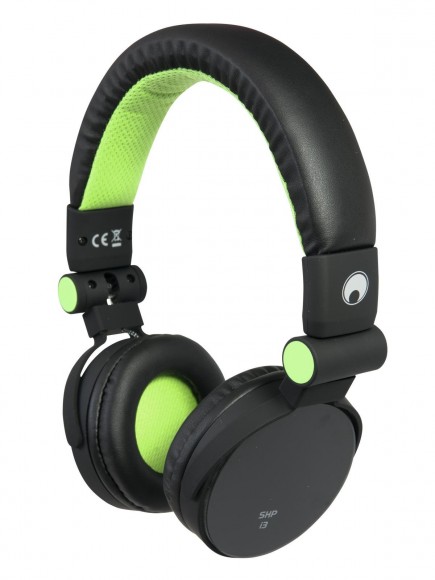OMNITRONIC SHP-i3 Stereo Headphones green