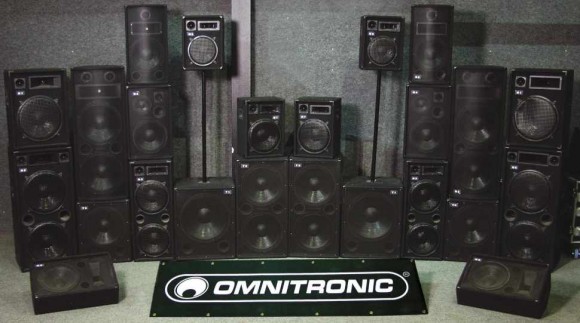 OMNITRONIC TX-1520 3-Way Speaker 900W