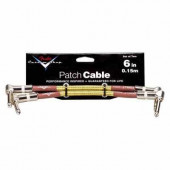 FENDER CUSTOM SHOP 6`` PATCH CABLE 2 PACK TWEED FENDER CUSTOM SHOP 6`` PATCH CABLE 2 PACK TWEED